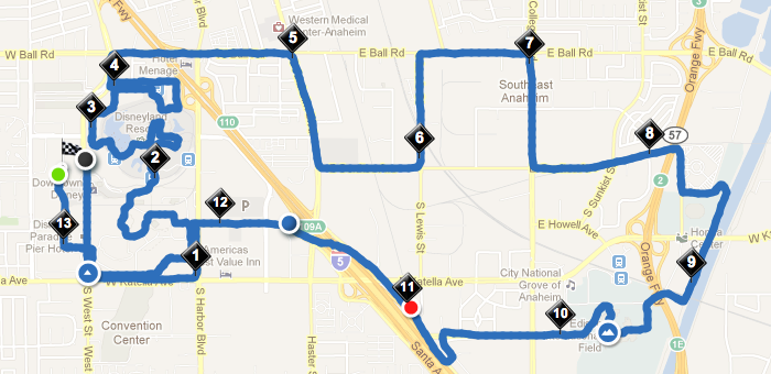 Anaheim Map